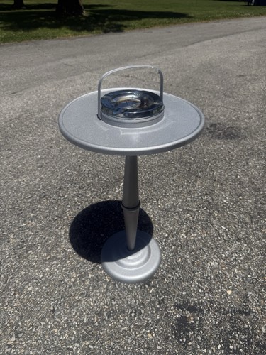 Vintage standing ashtray - standing, 21”